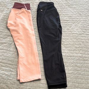 EUC Fabletics Leggings Crop Size Small